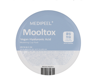 Маска моделююча зволожуюча для обличчя Medi-Peel Vegan Hyaluronic Acid Mooltox Modeling Cup Pack 28 г 8809941822311 фото