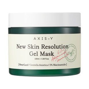 Маска гелева заспокійлива для обличчя гелева Axis-Y New Skin Resolution Gel Mask 100 мл 8809634610140 фото