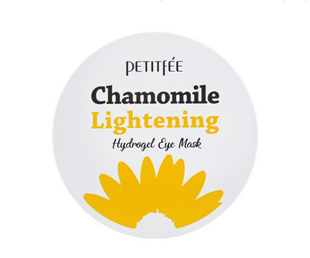 Гідрогелеві освітлюючі патчі під очі з екстрактом ромашки Petitfee Chamomile Lightening Hydrogel Eye Mask 60 шт 8809508850412 фото