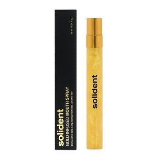 Освіжаючий спрей для порожнини рота Solident Gold-Infused Mouth Spray з колоїдним золотом 10 мл 4823109704756 фото