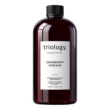 Оцет для розгладження та блиску волосся Triology журавлиновий 500 мл 4823109706422 фото