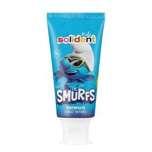 Натуральна зубна паста Mr. Scrubber Kids / лісові ягоди The Smurfth з фтором 1000 ppm 50 мл 4823109705067 фото