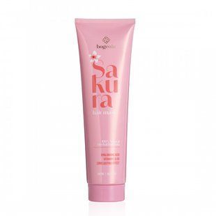 Зволожуюча маска Bogenia Sakura Hair Mask для сухого та пошкодженого волосся з екстрактом сакури 300 мл 4823124405447 фото