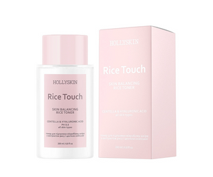 Тонер для підтримки мікробіому шкіри Hollyskin Rice Touch з екстрактом центели азійської і рисом 200 мл 4823109701342 фото