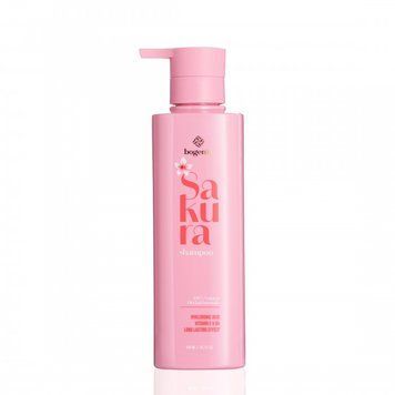Зволожуючий шампунь Bogenia Sakura Shampoo для сухого та пошкодженого волосся з екстрактом сакури 450 мл 4823124405409 фото