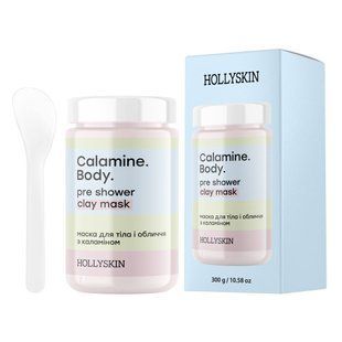 Маска для тіла і обличчя Hollyskin Calamine. Body з каламіном 300 г 4823109702745 фото