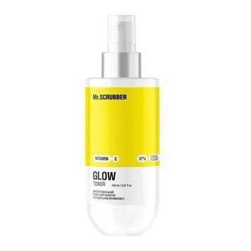 Висвітлювальний тонер для обличчя Mr. Scrubber Glow Vitamin C зі стабільним вітаміном С 150 мл 4823109702424 фото