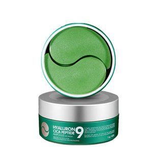 Гідрогелеві патчі заспокійливі з пептидами Medi-Peel Hyaluronic Cica Peptide 9 Ampoule Eye Patch 60 шт 8809409343648 фото