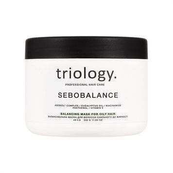 Балансувальна маска для волосся схильного до жирності Triology. Sebobalance 330 г 4823109705296 фото