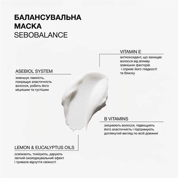 Балансувальна маска для волосся схильного до жирності Triology. Sebobalance 330 г 4823109705296 фото
